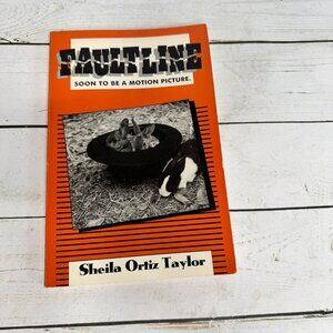 Faultline Sheila Ortiz Taylor 1995 Naiad Press Lesbian Fiction Vintage Paperback